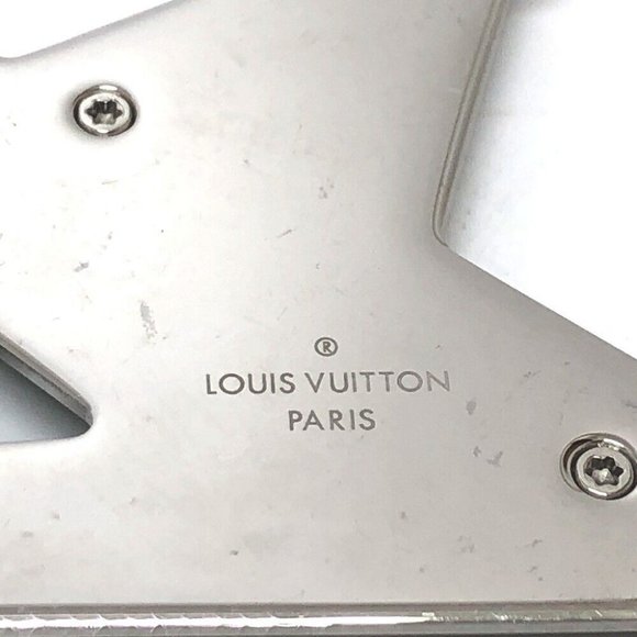 LOUIS VUITTON Portocle LV Matic Key Holder Metal Silver - Picture 7 of 10